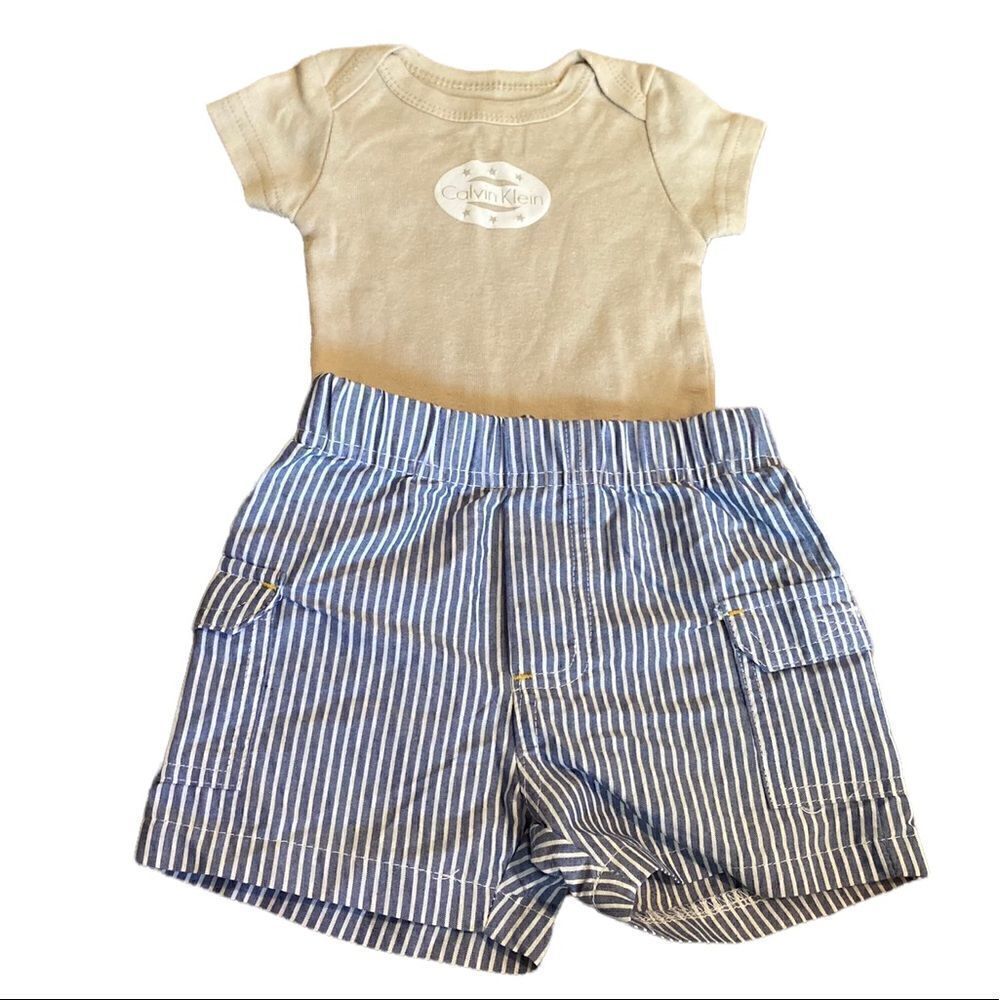 Calvin Klein Matching Set 0-3 Months